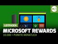 So sammelt ihr 10.000+ Microsoft Rewards Punkte monatlich