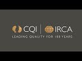 CQI Centenary - Leading Quality for 100 years