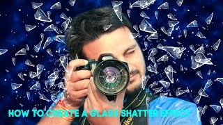How to Create a Glass Shatter Effect | Photoshop Tutorial 2019 screenshot 4