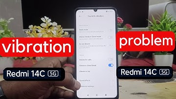 Redmi 14c Vibrate Setting | Redmi 14c vibration Problem | Redmi 14c Touch Vibration Off,Redmi 14c 5g
