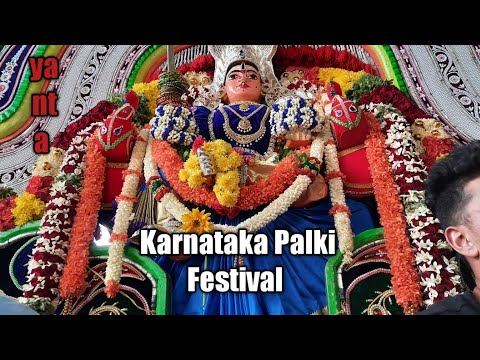 Karnataka Festival Palki  Ulsoor location  Bangalore 4K VideoJune 2022