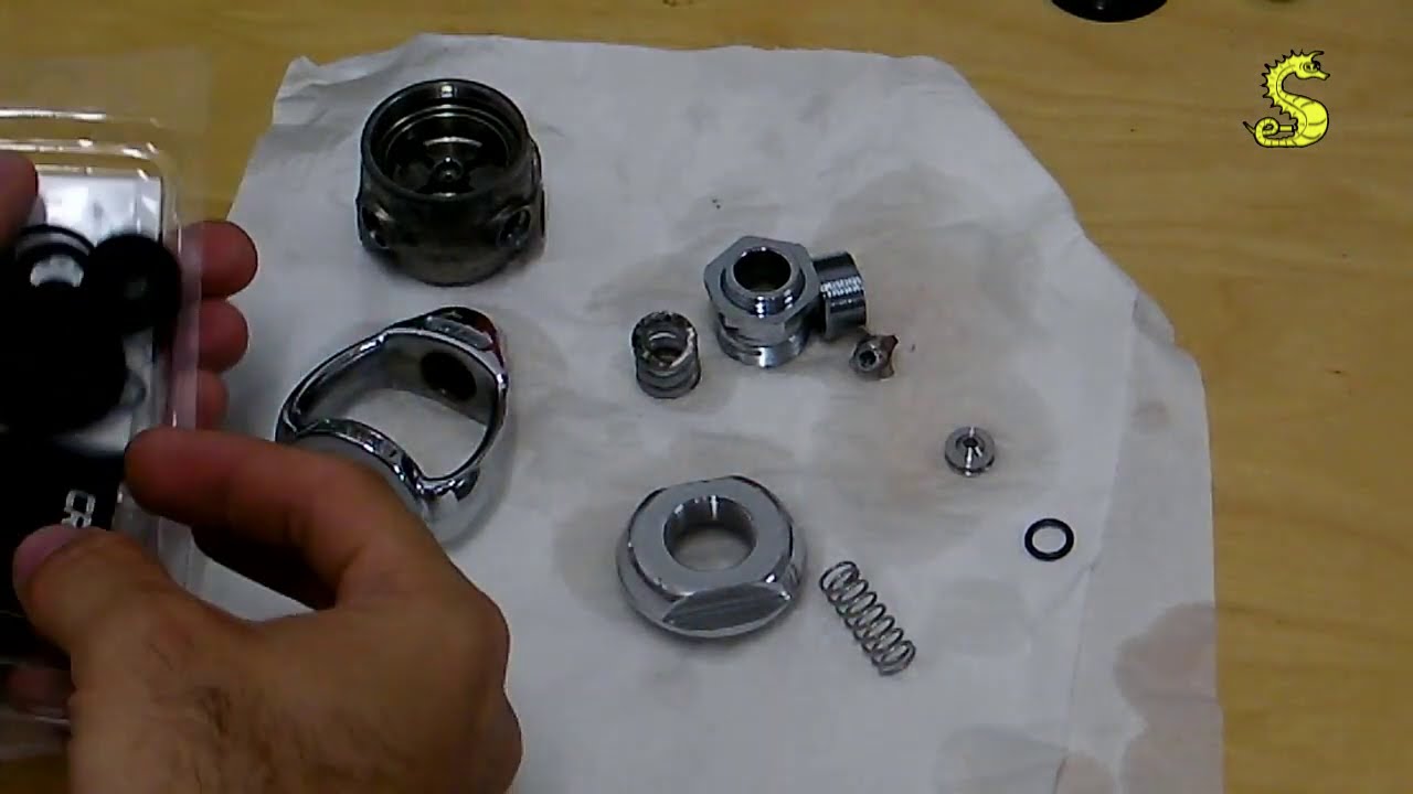 Mantenimiento: Montaje y desmontaje de la primera etapa del regulador Cressi MC9 INT
