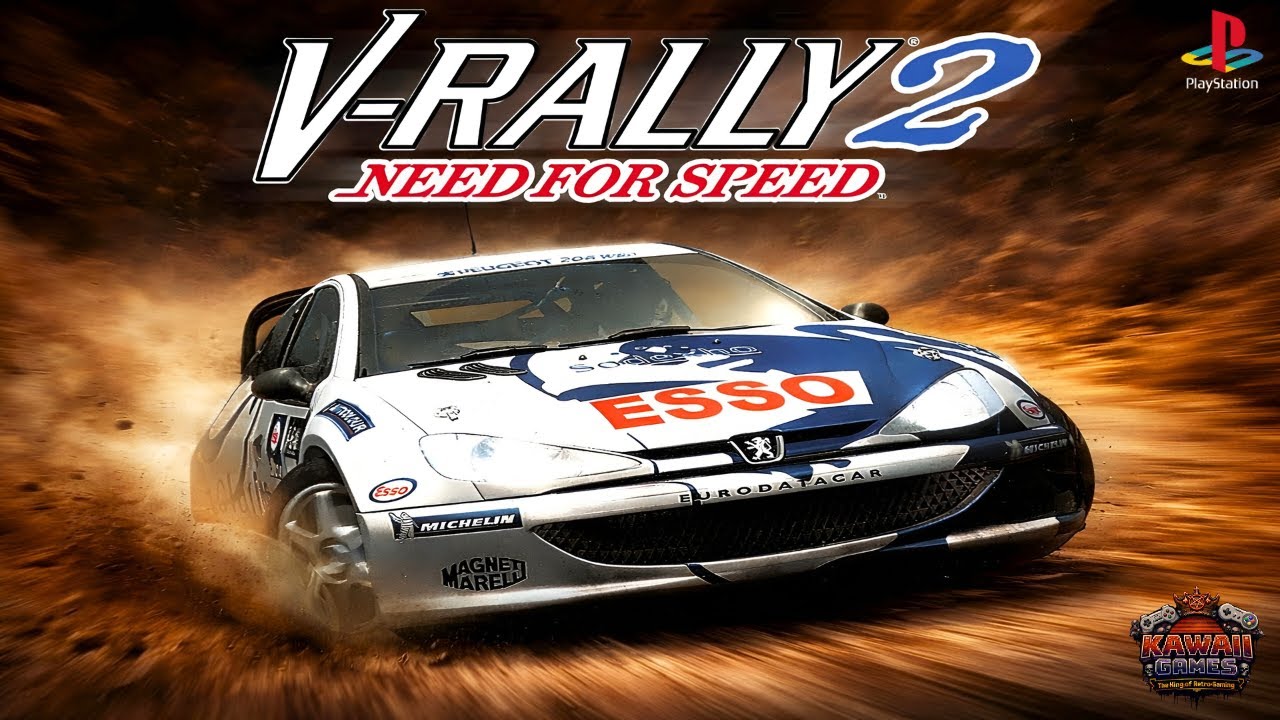 V-Rally 2: Need for Speed | PS1 | Gameplay Walkthrough Longplay FULL GAME [4K60ᶠᵖˢ UHD🔴]