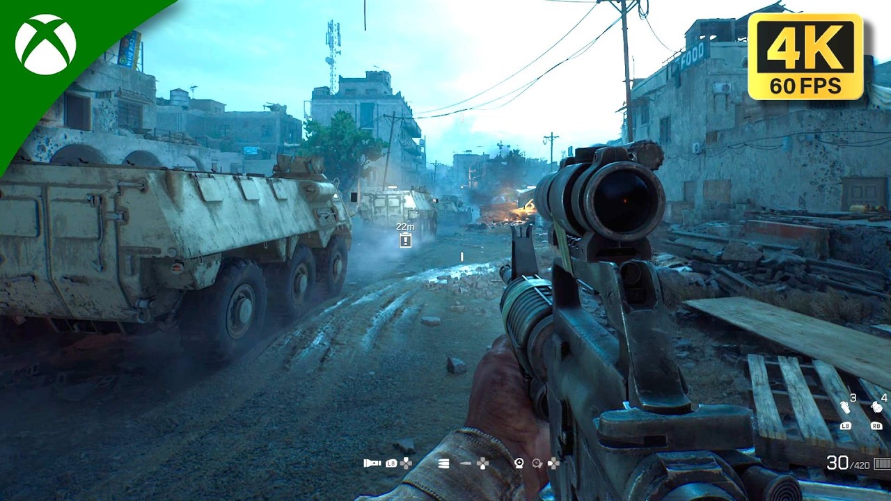 Delta Force: Black Hawk Down | Финальная миссия «Адская дорога» — геймплей Xbox Series X • 4K 60 ...