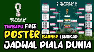 Poster Jadwal Lengkap Piala Dunia 2022 | part 2