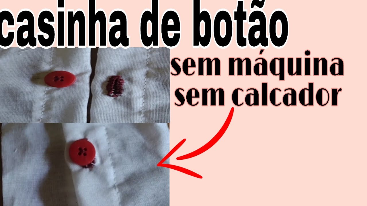 Como fazer CASINHA DE BOTÃO A MÃO/Muito fácil