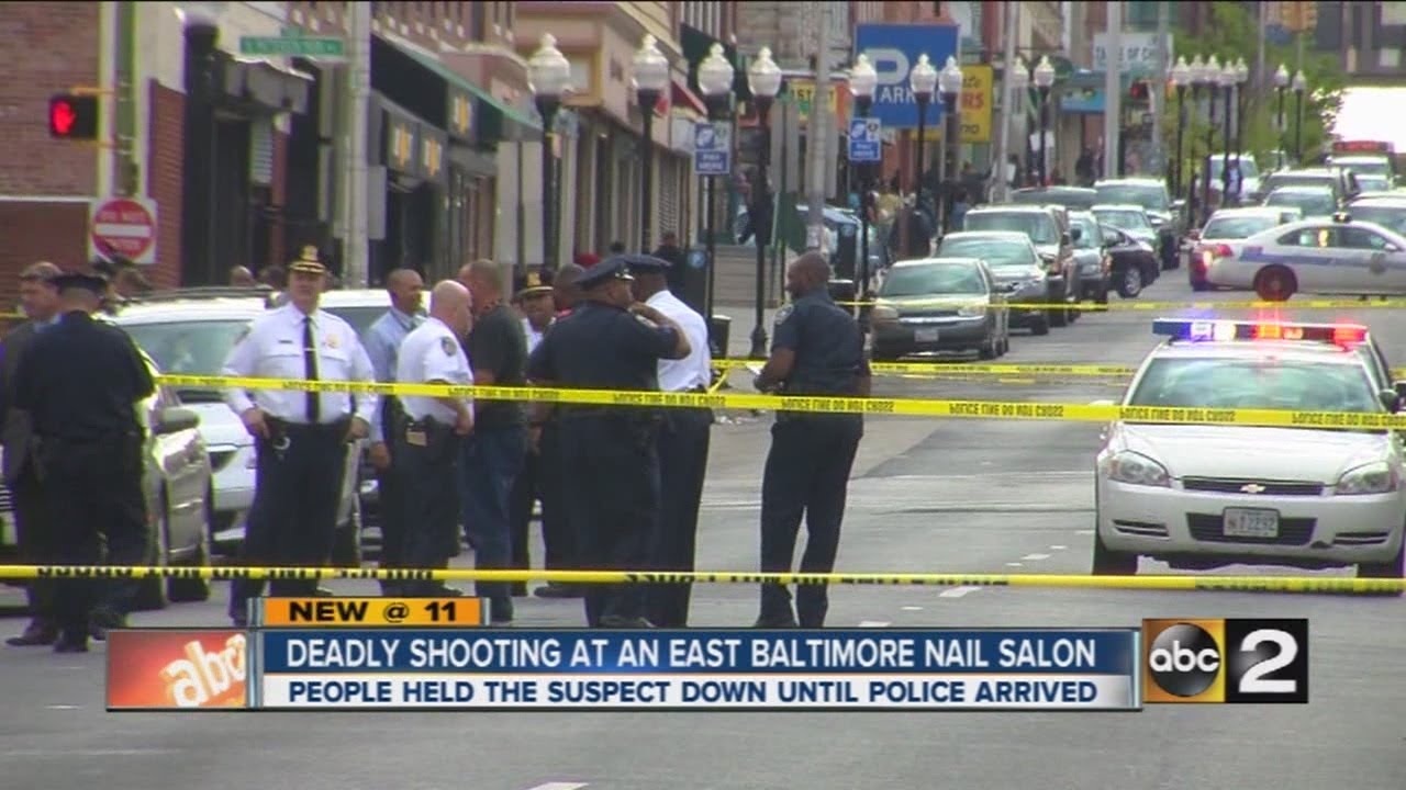 Woman killed, man injured in East Baltimore nail salon shooting YouTube