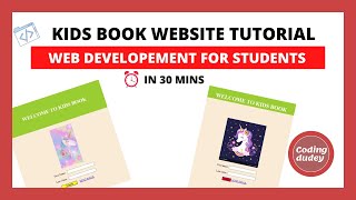 CREATING KIDS BOOK WEBSITE in 30 mins || CODE.ORG WEB LAB TUTORIAL FOR STUDENTS PART-26