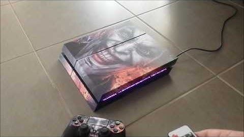 Joker LED mod PS4