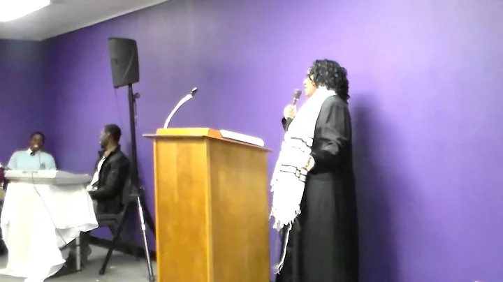 Prophetess Earline Smith of Greater Solomon Temple...