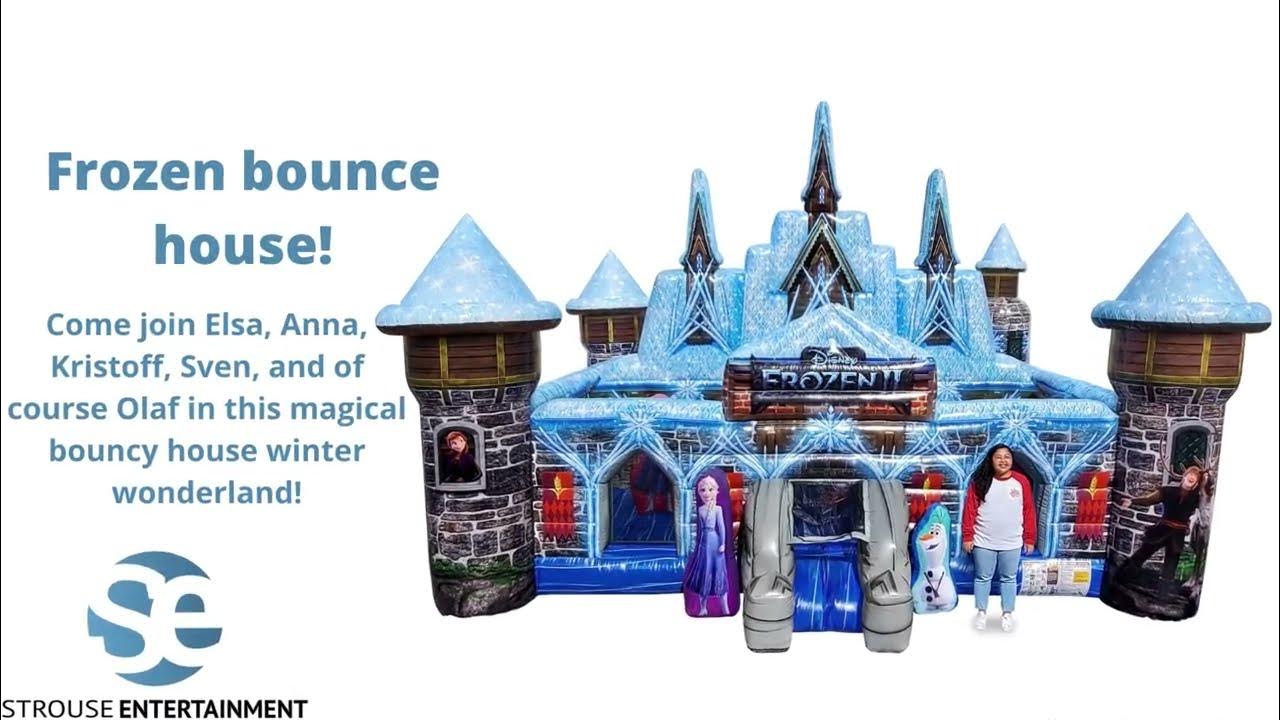 Frozen bounce house rental Chambersburg YouTube