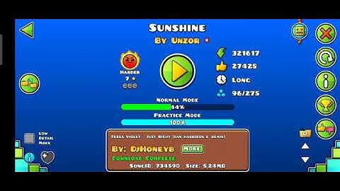 "Sunshine" & "Moonlight" (All Coins) By Unzor GD 2.11