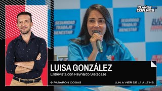 Luisa González, ex candidata a Presidenta de Ecuador, en 'Pasaron Cosas'