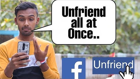 How to unfriend all Facebook friends in one click. NO TOKEN 💪🔥🔥