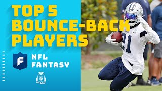 Top 5 Fantasy Bounce-Back Players