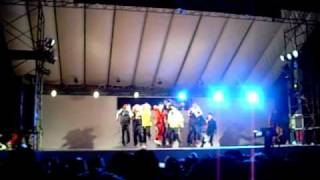 2010/11/21 慶應大学　三田祭　revolve op & hip hop