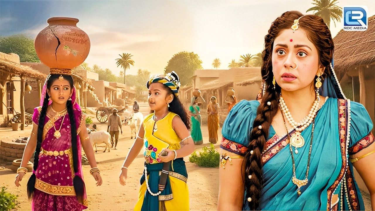 जब राधा की मटकी फोड़ कर भागे नन्हे कान्हा | Yashomati Maiyaa Ke Nandlala | 