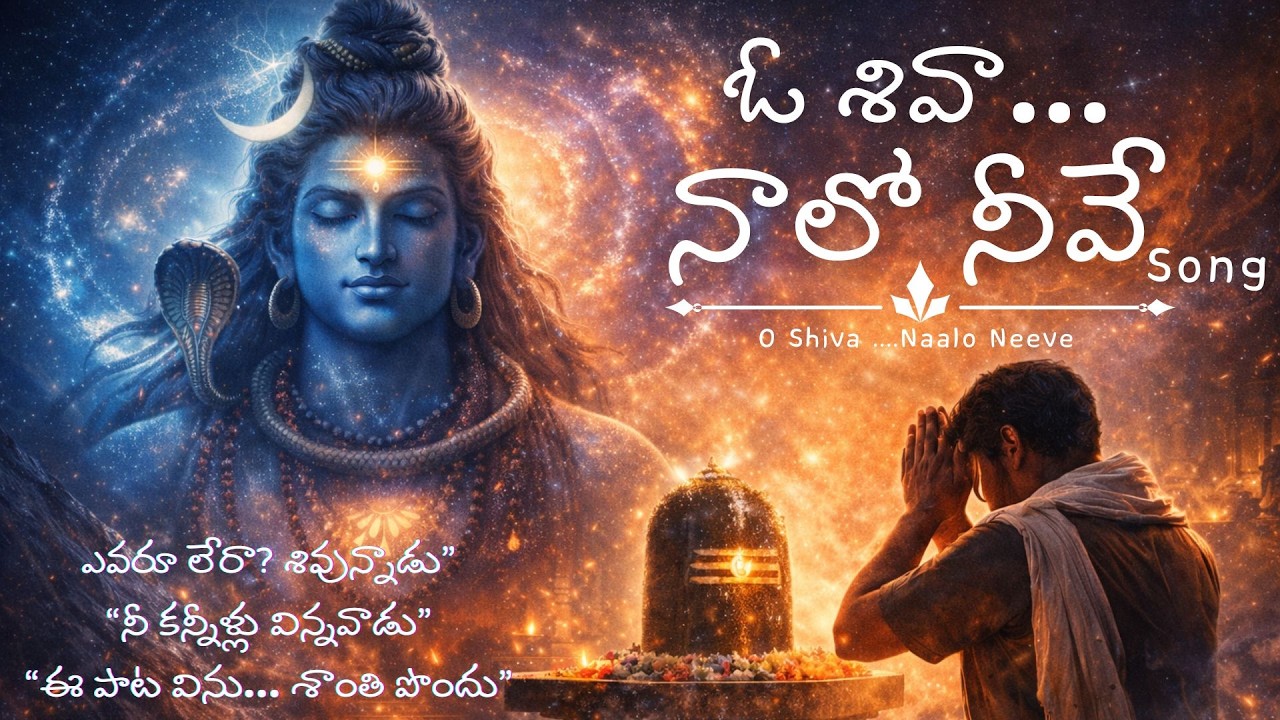 O Shiva… Nalo Neeve | Most Emotional Shiva Song 2026 | Om Namah Shivaya | Devotional Pro #shiva