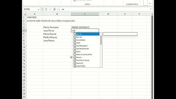 Convierte Texto a Mayusculas