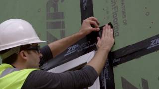 Avoiding Window Leaks: How to Install Head Flashing | ZIP System sheathing and tape