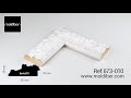 Vídeo: MOLDURA GRABADA CLASICA ESPEJOS. 115x40mm. BLANCO MATE)