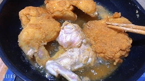 Cách gà tẩm bột chiên giòn đơn giản tại nhà