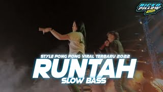 DJ RUNTAH x JAIPONG Style Pong Pong Viral TikTok 2022 (Ricko Pillow Remix)