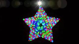 36 Inches Twinkling Yakult Christmas Lantern/Parol Preview , Tutorial Link Below