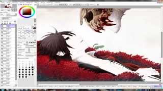 Stray Dog : Reflection - Speed Paint (first part)