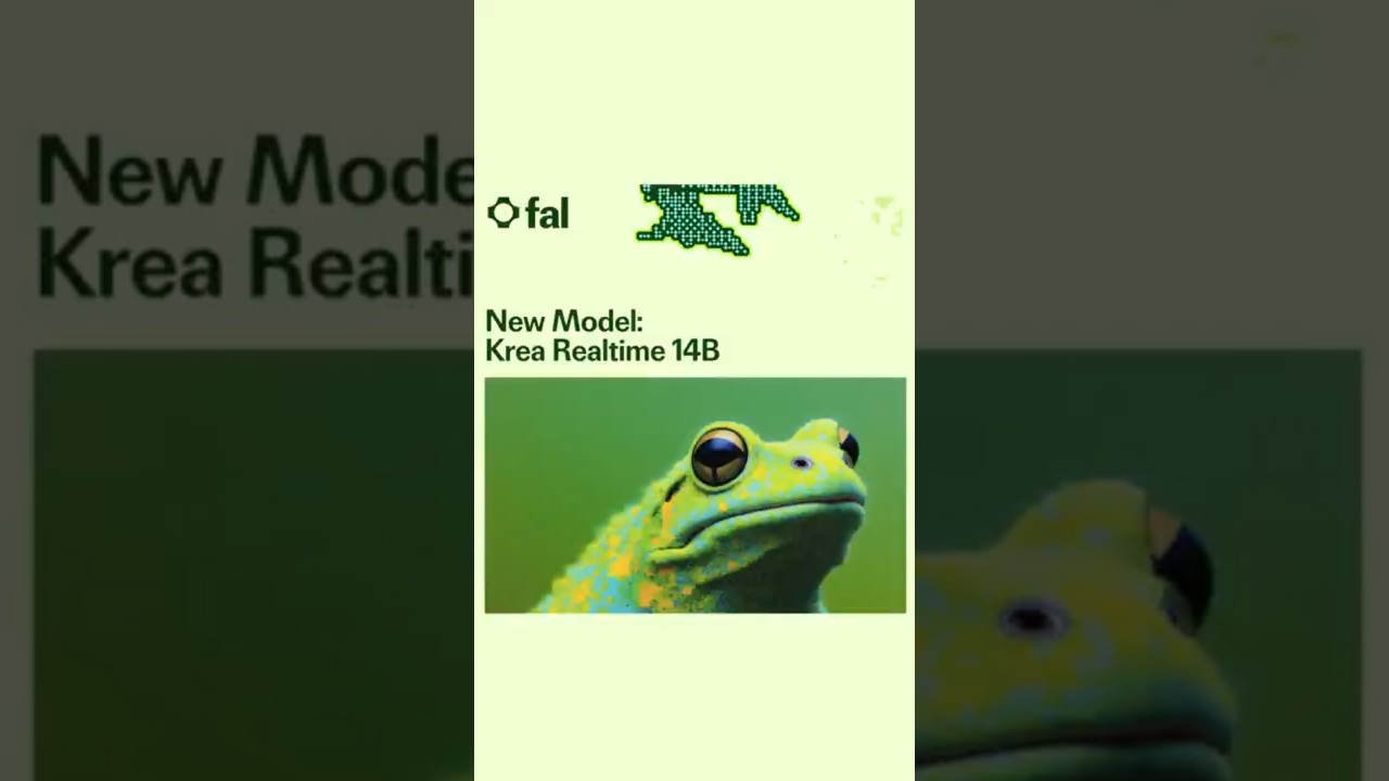 Этот ИИ с открытым исходным кодом создаёт видео в РЕАЛЬНОМ ВРЕМЕНИ! 🤯 | Krea Realtime 14B: объясн...