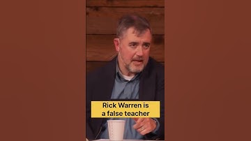 Rick Warren: The Heretic| Purpose Driven Life|#falseteachers#rickwarren#gospel#jesus#bible #shorts