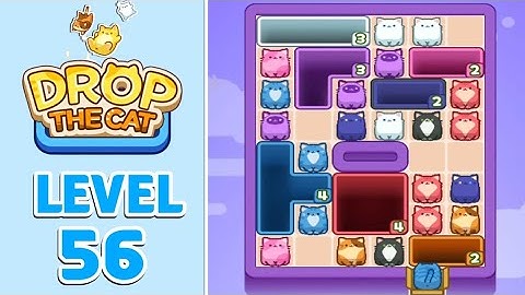 Drop The Cat Level 56 Walkthrough Solution