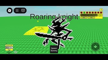 The chosen one but i made it roaring knight script/string(no hacks)