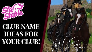 50 CLUB NAME IDEAS For Your SSO Club! | Star Stable | Quinn Ponylord screenshot 4