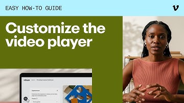How to customize the Vimeo video player