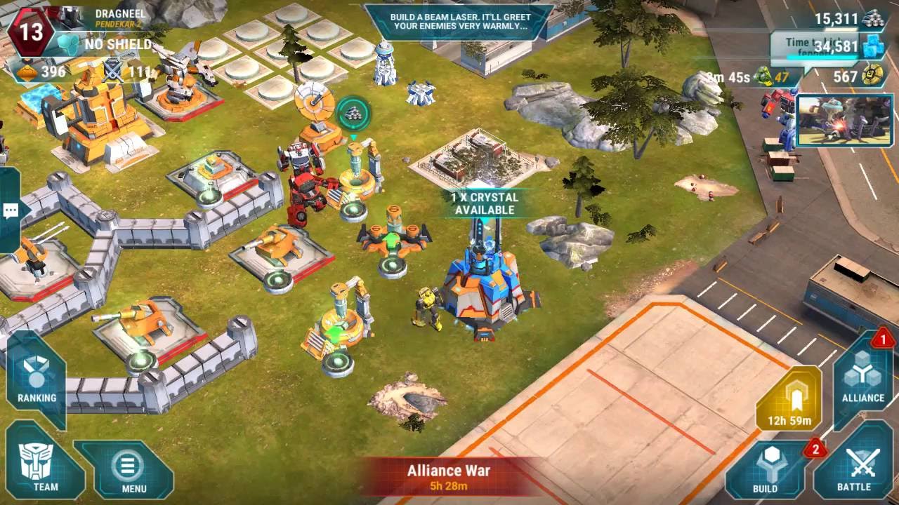 Transformers Earth Wars Beta YouTube