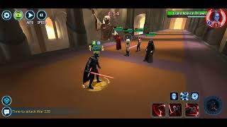 SWGOH TW SLKR solo cleanup broken EP MJ