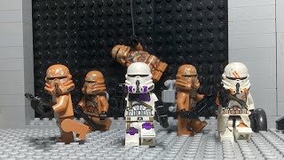 Airborne Infiltration (Full Episode)  Lego Star Wars the Clone Wars Stop Motion