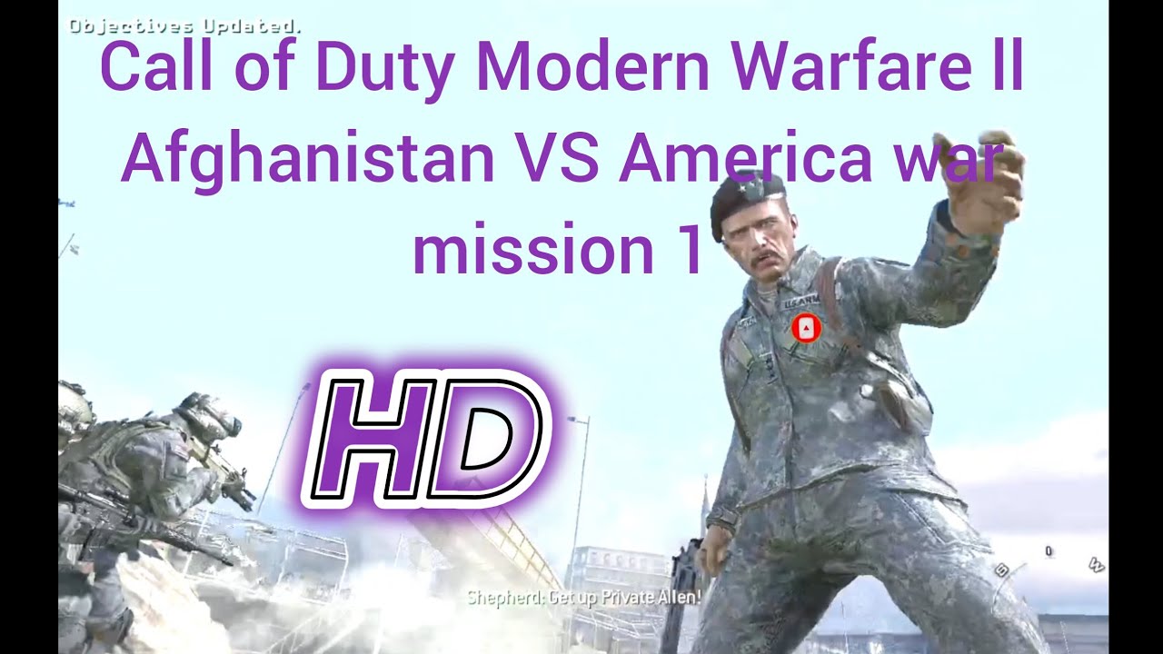 Moder Afg Call of Duty Modern Warfare ll Afghanistan VS America war mission 1 ...