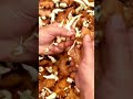 cool way to clean ginger shoots #shorts