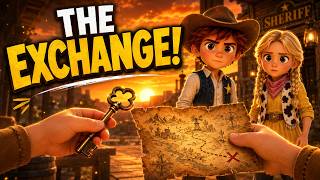 Rusty & Clementine’s Secret Sunset Exchange!