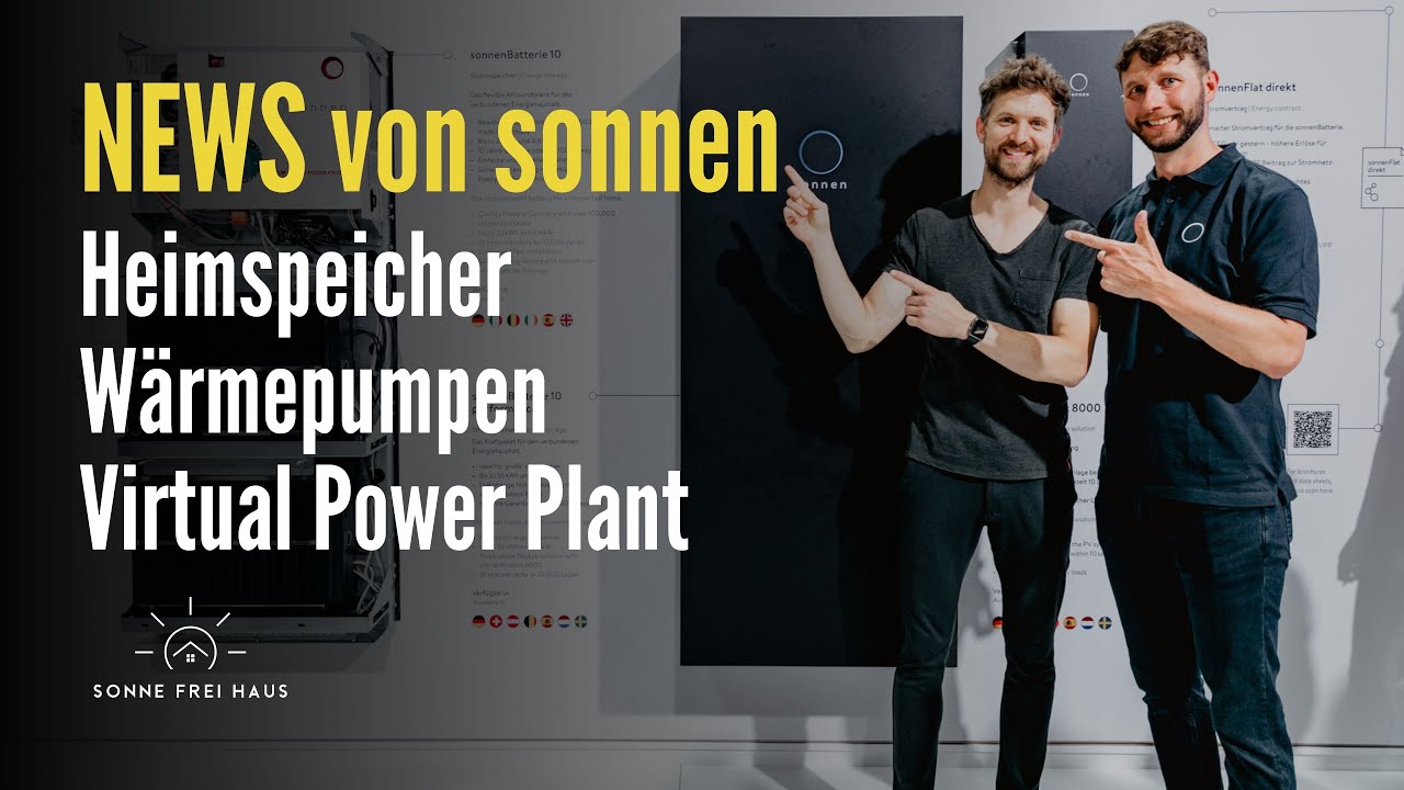 News von sonnen: Mehr Energie durch Speicher & Einbindung von Wärmepumpen | Neuigkeiten! – auf YouTube ansehen
