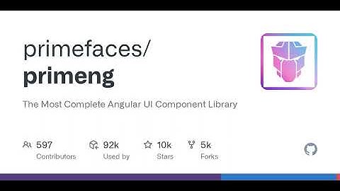 GitHub - primefaces/primeng: The Most Complete Angular UI Component Library