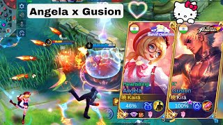 Angela X Gusion Op Combo Kof X Sanrio