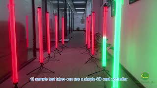 50mm DMX LED tube with tripod for stage performances, concerts, etc.