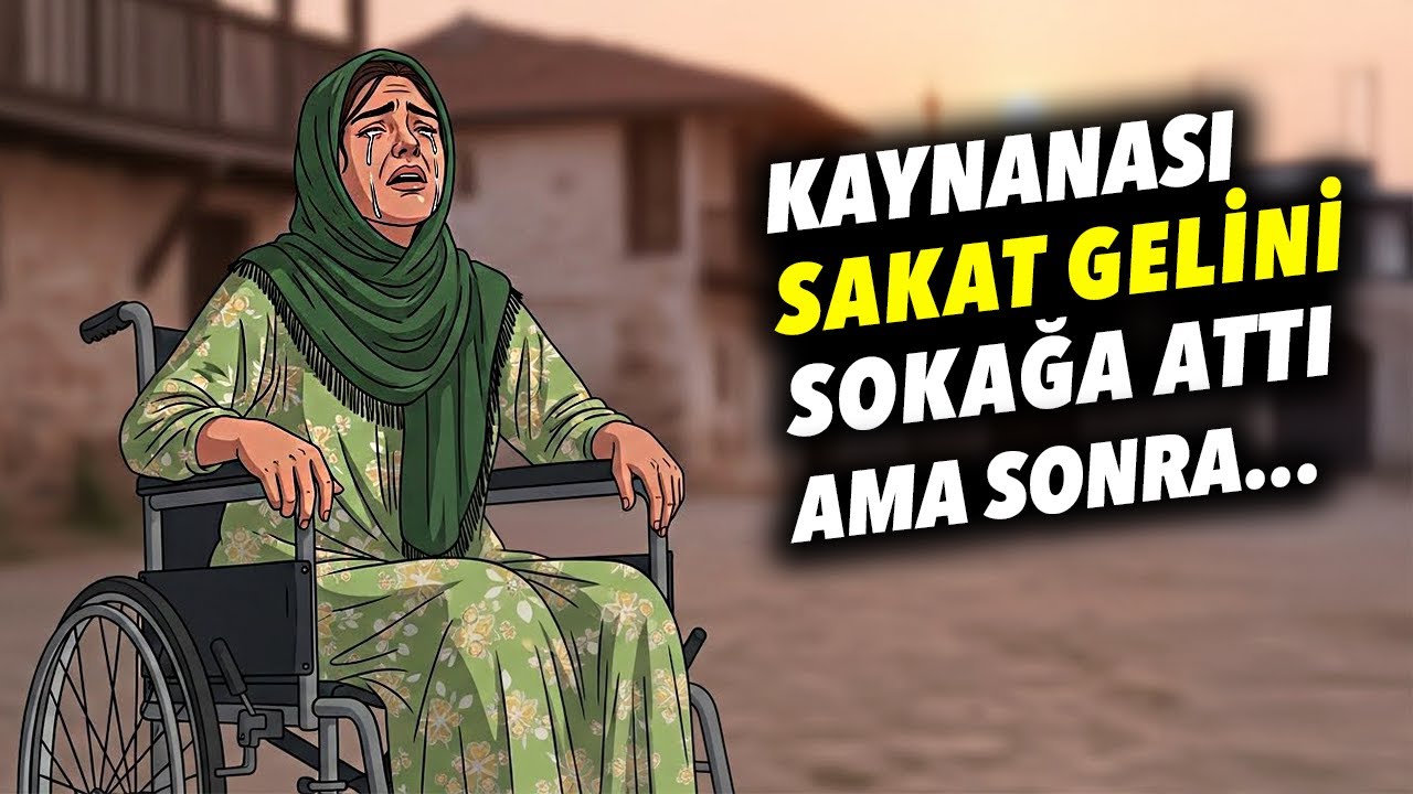 Kaynanası Sakat Gelinini Sokağa Attı! Allah'ın Adaleti Tecelli Etti Ve Sonra...