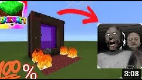 How To Make a Portal to GRANNY CHAPTER 2 Dimension In Lokicraft