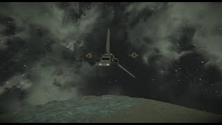 Imperial Shuttle création sur Space Engineers