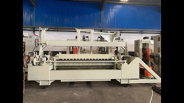 Automatic veneer lathe veneer rotary cutting machine 8ft spindle veneer peeling machine for plywood