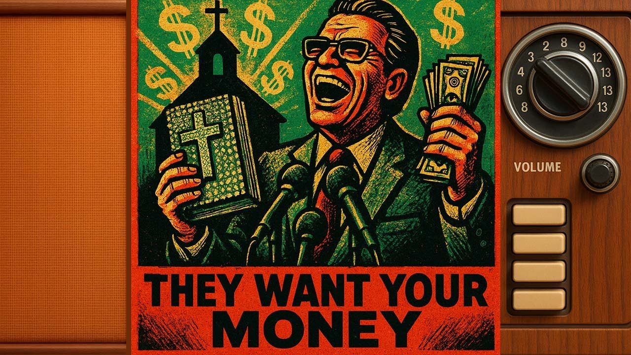 Televangelists! The last thing they care about is God. The care about your money and snatching it.